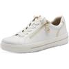 Jana Damen Sneaker Low Vegan 8-23770-46, Scarpe da Ginnastica Donna, Oro Blanco, 39 EU