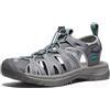 KEEN Femme WHISPER MEDIO GRIGIO/PAVONE VERDE Sandali 37