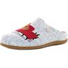 HOT POTATOES Haslach, Pantofole Donna, Gris, 36 EU