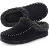 ULTRAIDEAS Uomo Dolci Slippers,Nero,40/41 EU, Nero, 39.5/40.5 EU