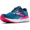Brooks 1204191B422 Ghost 16 GTX Donna, Moroccan Blue/Pink/Yellow EU 38