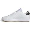Adidas Uomo Advantage Base 2.0 Shoes, Ftwr White/Ftwr White/Core Black, 36 2/3 EU