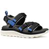 Geox U SPHERICA ACTIF X S, Sandalo Sportivo Uomo, Graphite/Black, 40 EU