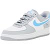 Nike HM0721-001 Nike Air Force One '07 NN Uomo, White/Light Carbon-Platinum Tint EU 40.5