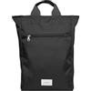 Sandqvist Ground Tote Zaino porta PC 16", 15L, Nero, scomparto laptop 16", materiali riciclati e idrorepellenti