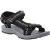 Jack Wolfskin Wave Breaker W, Sandali, Donna, Black Grey, 35.5 EU