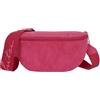 Fritzi aus Preussen Fritzi Bum Vintage Marsupio Donna Ecopelle Borsa a Tracolla Sling Bag Vegana per Quotidiano Festival Città 12 x 29 x 9 cm Nero, Rosa, Marrone, Menta, Verde, Grigio, Beige, Fucsia, Blu, Giallo, Rosso
