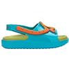 melissa Mini Cloud Slide + Fabula BB, sandali piatti per ragazze, blu, 28/28.5 EU