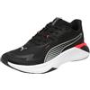 PUMA Scarpe da Training PWR Hybrid 38, Black White Glowing Red Gray Echo