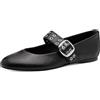 Tamaris Ballerina Strap 1-22169-45 Ballerine da Donna, Nero, 40 EU