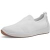 ARA Women's Lissabon Loafer, Bianco, 41.5 EU