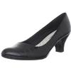 Easy Street Fabulous - Decolleté da Donna, Design Coccodrillo Nero, 38 EU Larga