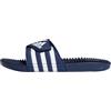 adidas Unisex - Adulto Adissage Slides Slipper, Dark Blue / Cloud White / Dark Blue, 43 EU