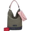 Fritzi aus Preussen Damen Izzy07 Canvas Hobo-Tasche