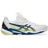 Asics 1041A437-102 Solution Speed FF 3 Clay Uomo, White/MAKO Blue EU 40