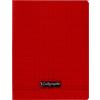 Calligraphe 18011C quaderno 17x22cm 32p doppia lin. 3mm 90g rosso PP