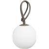 Fatboy - Lampada da esterno ricaricabile senza fili Bolleke - Beige - Silicone - Designer Nathalie Schellekens