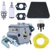 YhFiaS Filtro carburante carburatore adatto for motosega P 1950 2050 2150 2375 parte 530071620 530069703 WT891