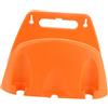 ORFOFE Supporto per Tubo Giardino Montato a Parete in Plastica Arancia | Gancio da Giardino, Montaggio Facile, Tiene Tubo Sollevato, Uso Esterno, Struttura Plastica Arancia