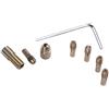 Janasiba 8 pezzi 0,5 - 3 mm mandrino mandrino a serraggio rapido per mini utensili
