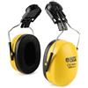 GREEN DEVIL Paraorecchie con SNR 32 dB pieghevole paraorecchie passivo per tiro, caccia, macchina da costruzione, lavoro, protezione dal rumore, Giallo di sicurezza., Taglia unica