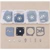 YhFiaS 5 pz Kit Carburatore Misura for MS210 MS230 MS250 Motosega Membrana Guarnizione Parte RB-105 C1Q-S