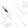 VKE Spatola per Stucco Professionale, kit Spatole con asta Telescopica