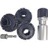 Jubepk Pulitore Mozzi Strumento Rotante Multifunzione per Detailing