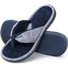 Wishcotton Infradito da donna in memory foam per spa, comode pantofole da interno, sandali estivi leggeri a punta aperta da donna per la casa