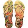 Havaianas Hav. Slim Tropical - Infradito da donna, Caja Giallo, 37 EU
