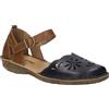 Josef Seibel Sandali in Pelle da Donna 79504 Rosalie 04, Numero:40 EU, Colore:Nero
