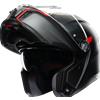 AGV | Casco Modulare Tourmodular Frequency | Nero grigio rosso opaco