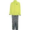OJ | Completo antipioggia system set | Nero giallo fluo