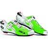 Sidi | Scarpe Wire carbon air vernice | Verde fluo bianco