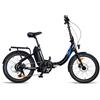 UrbanBiker | E-Bike Pieghevole MIni 20" | Nero