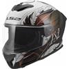 LS2 | Casco integrale Rapid 3 Boho | Bianco nero