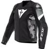 Dainese | Avro 5 Giacca di Pelle | Nero Bianco Antracite