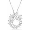 Swarovski Mesmera Ciondolo, Taglio Marquise, Bianco, Placcato Rodio
