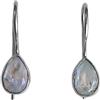 Bijoux et Objets - Orecchini con pietra di luna arcobaleno in argento 925 - Dimensione della pietra 6x9mm
