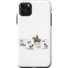 Vintage Springer Cowboy Dog Moms Dads Gi Custodia per iPhone 11 Pro Max Western, cani da cowboy ESS con grafica inglese Springer Spaniel