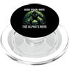 Gamer Alpha Husband Fantasy Horror Sarca Divertente Detto Nascondi Tua Moglie Gli Alfa Qui PopSockets PopGrip per MagSafe