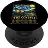 Odysseus Van Gogh Starry Night Odyssey T Odissea Notte stellata di Van Gogh dell'antica Grecia Odissea PopSockets PopGrip Adesivo