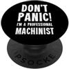 CNC & Precision Engineering T-Shirts & G Macchinista PopSockets PopGrip Adesivo