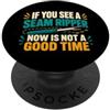 Funny Quote Gifts Cucitrice per trapuntatura, artigianato, cucito, umorismo PopSockets PopGrip Adesivo
