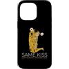 Gustav Klimt The Kiss Art Parody Funny W Custodia per iPhone 14 Pro Max Book Club Lettura Lettore Scrittore Cuore Amore Moglie Fidanzata