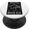 House of Jimothy Jimothy Gatto Goto Gotico Procione Cimitero Luna Vintage Horror PopSockets PopGrip Adesivo