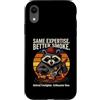 Firefighter Retirement Raccoon Lover Custodia per iPhone XR Stessa competenza Better Smoke Retired Firefighter Grillmaster