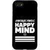 Retro Treasure Collective Custodia per iPhone SE (2020) / 7/8 Vintage trova mente felice retrò amante della parsimonia stile vintage
