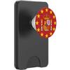 Spain Designs. Espana Spagna Stemma Bandiera Europa Cerchio di 12 Stelle PopSockets PopWallet per MagSafe