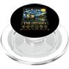 Odysseus Van Gogh Starry Night Odyssey T Odissea Notte stellata di Van Gogh dell'antica Grecia Odissea PopSockets PopGrip per MagSafe